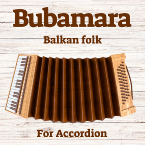 Djinji Rindji Bubamara- Super easy friendly sheet music for Accordion