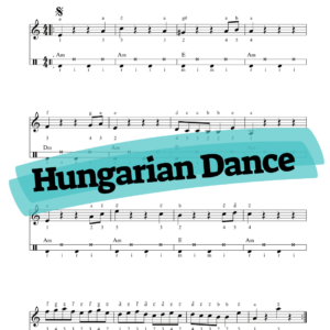 Hungarian dance super easy notation sheet assi rose methods - kleyzmer gypsy european east balkan russian gypsy music how to play learn chords bass lines on accordion